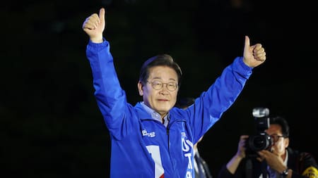 Lee Jae-myung, el nuevo presidente de Corea del Sur. Foto: Reuters/Kim Hong-Ji.