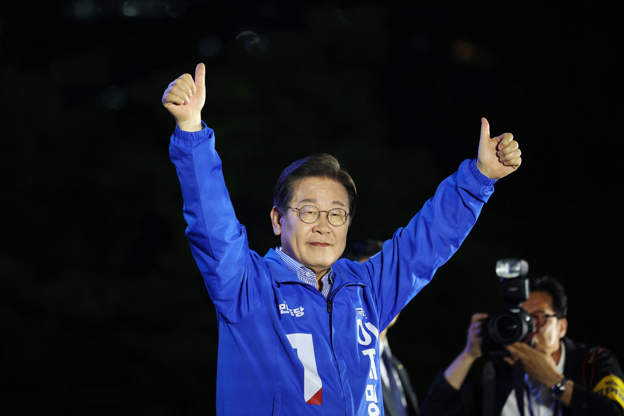 Lee Jae-myung, el nuevo presidente de Corea del Sur. Foto: Reuters/Kim Hong-Ji.