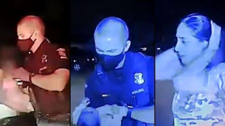 Policía salvó la vida de una bebé