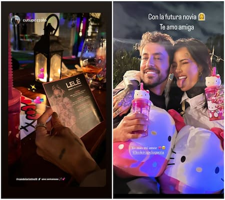 Despedida de soltera de Cande Tinelli. Fotos: Instagram.