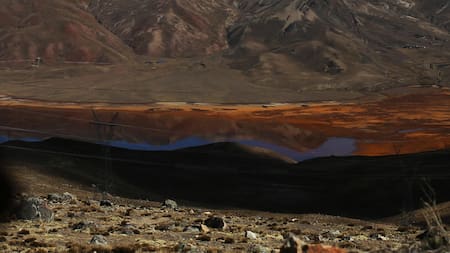 Sequía en Bolivia. Foto: EFE.