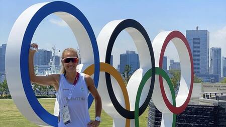 Ana Gallay en los Juegos Olímpicos de Tokio 2020