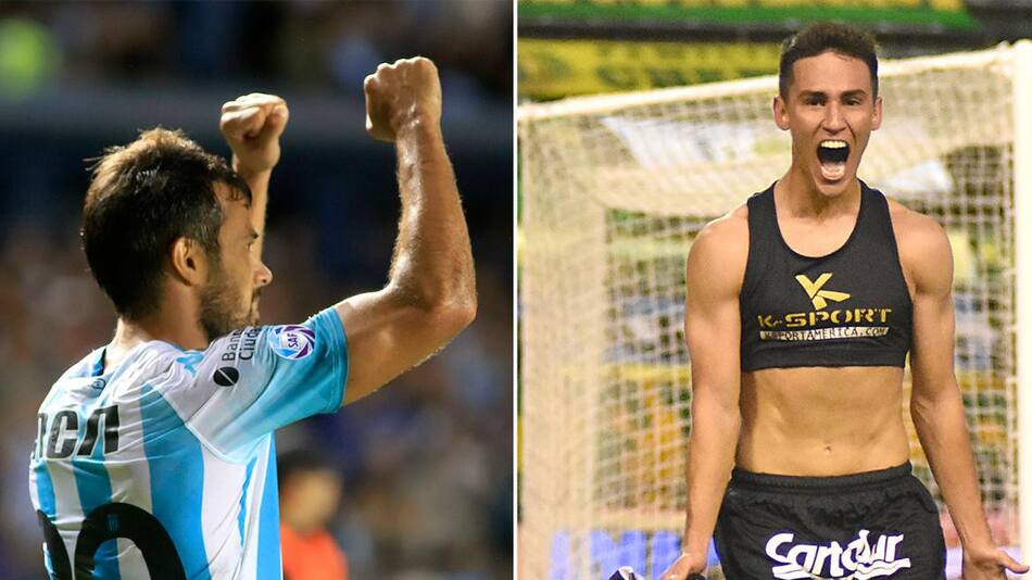 Racing y Defensa y Justicia - Darío Cvitanich y Matías Rojas