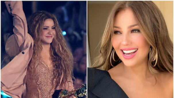 ¿Coincidencia o plagio?: señalan a Thalía de copiarse de una canción de Shakira