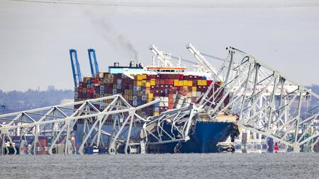 Puente de Baltimore. Foto: EFE.