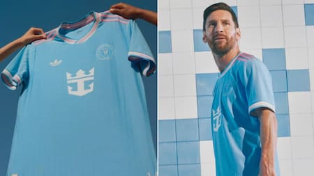 Nueva camiseta del Inter Miami para el Mundial de Clubes.