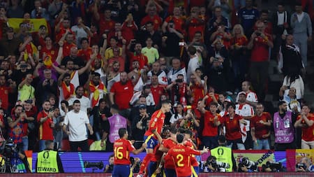 España vs. Georgia; Eurocopa 2024. Foto: Reuters.