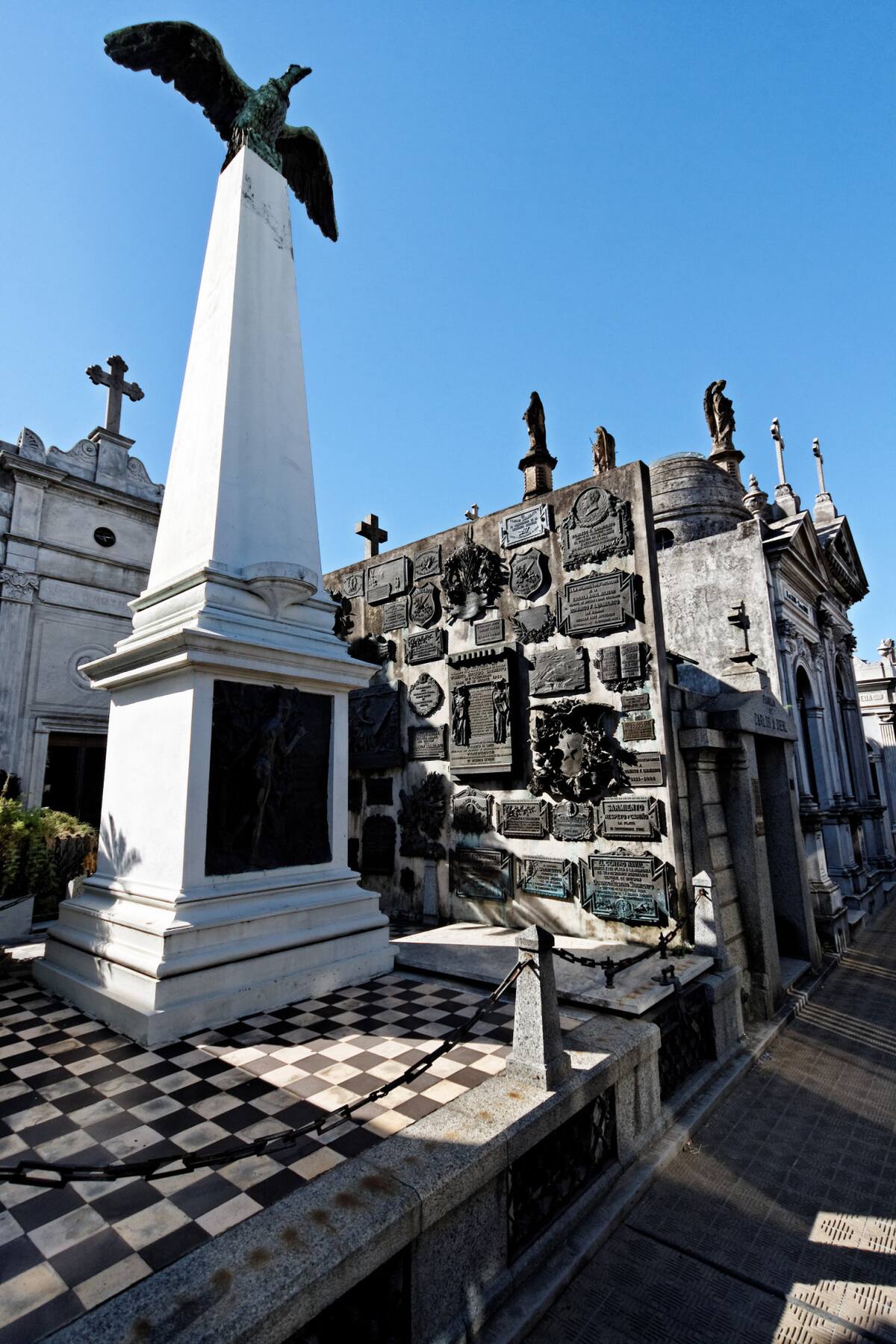 Tumba de Sarmiento en La Recoleta