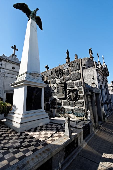 Tumba de Sarmiento en La Recoleta