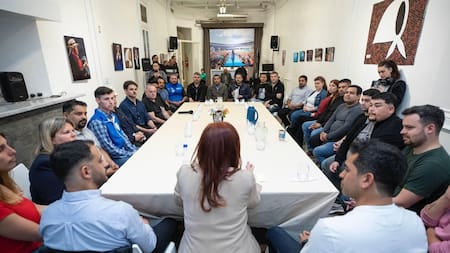 Cristina se reunió con el Secretario de Juventud de la CGT.