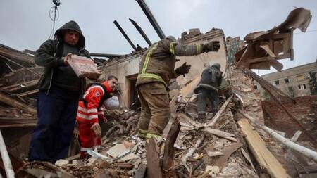 Guerra en Ucrania, soldados. Foto: Reuters