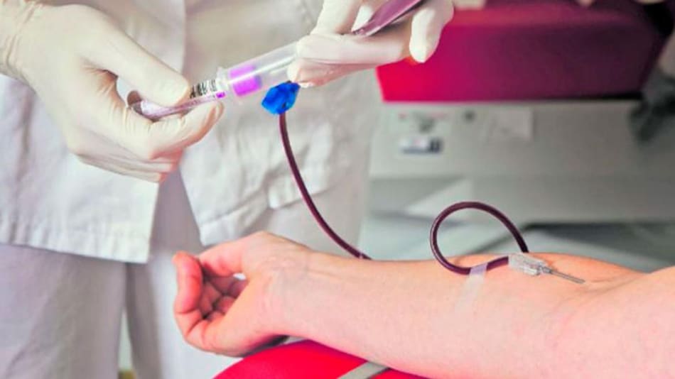 Donación de sangre, campaña de salud