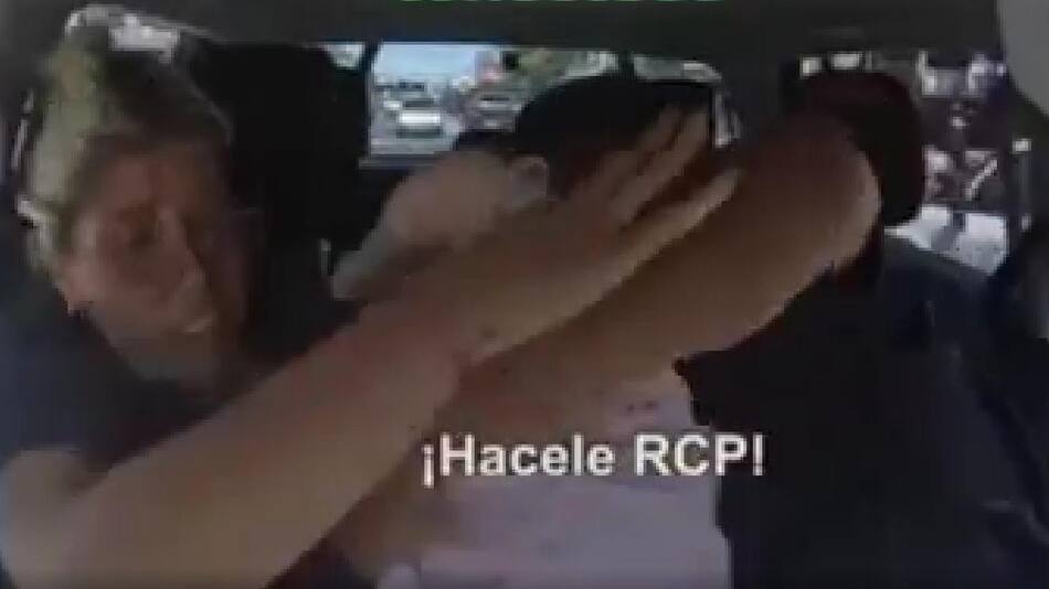 Policías salvaron la vida de una niña que se había ahogado en San Miguel