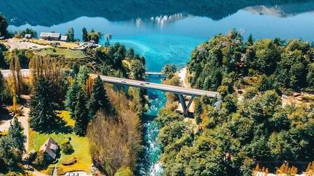 Ruta de los Siete Lagos: Río Correntoso.