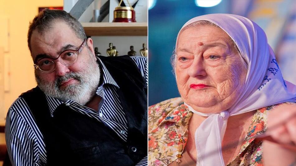 Jorge Lanata y Hebe de Bonafini
