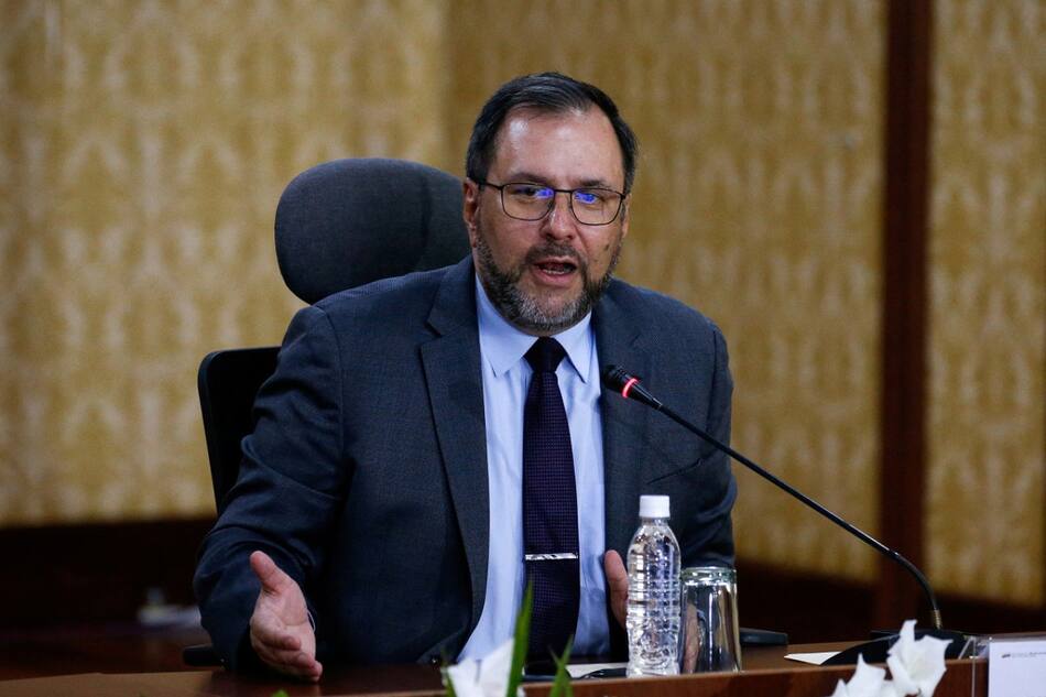 Yván Gil; canciller de Venezuela. Foto: Reuters.