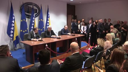 Bosnia y Herzegovina tiene tres presidentes en ejercicio. Foto: Reuters