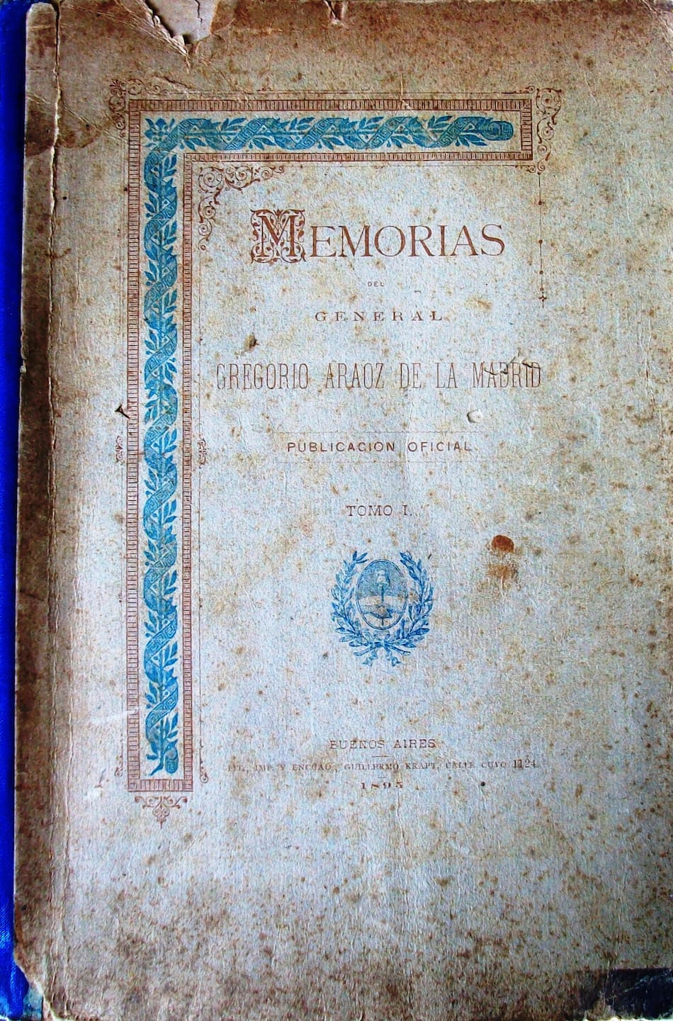 Memorias del General Gregorio Aráoz de Lamadrid