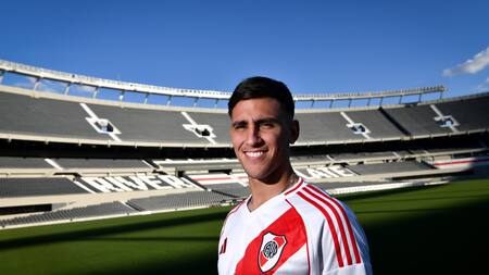 Matías Rojas, futbolista. Foto: @RiverPlate