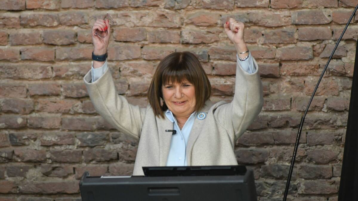 Patricia Bullrich, Elecciones 2023. Foto: NA.