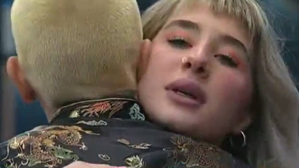 Furia y Paloma de Gran Hermano. Foto: captura Telefe.