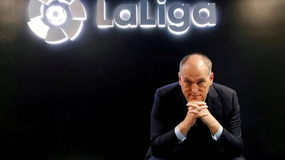 Javier Tebas, presidente de LaLiga, Reuters