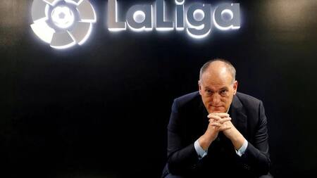 Javier Tebas, presidente de LaLiga, Reuters