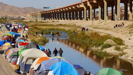 Crisis migratoria en México. Foto: Reuters