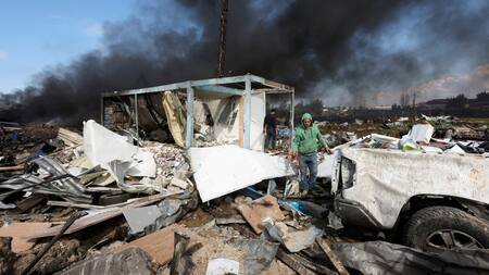 Impactante ataque. Foto: Reuters