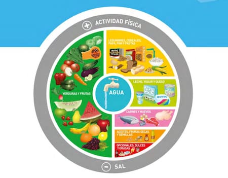 GAPA: Guías alimentarias para la población argentina. Foto argentina.gob.ar