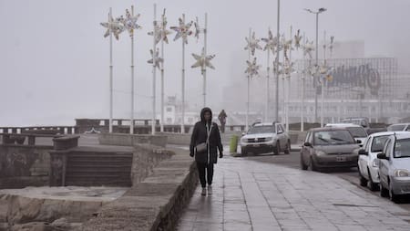 Lluvias en Mar del Plata.