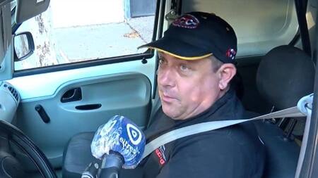 Sergio Cuocco, el papá de Nicki Nicole, en una entrevista con el Tres. Foto: captura de video.