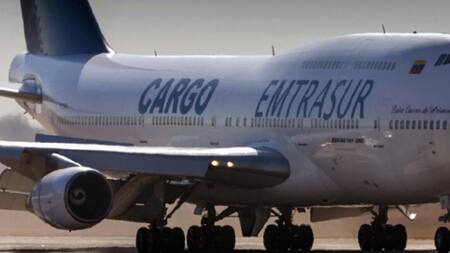 Avión venezolano- iraní. Foto: NA.