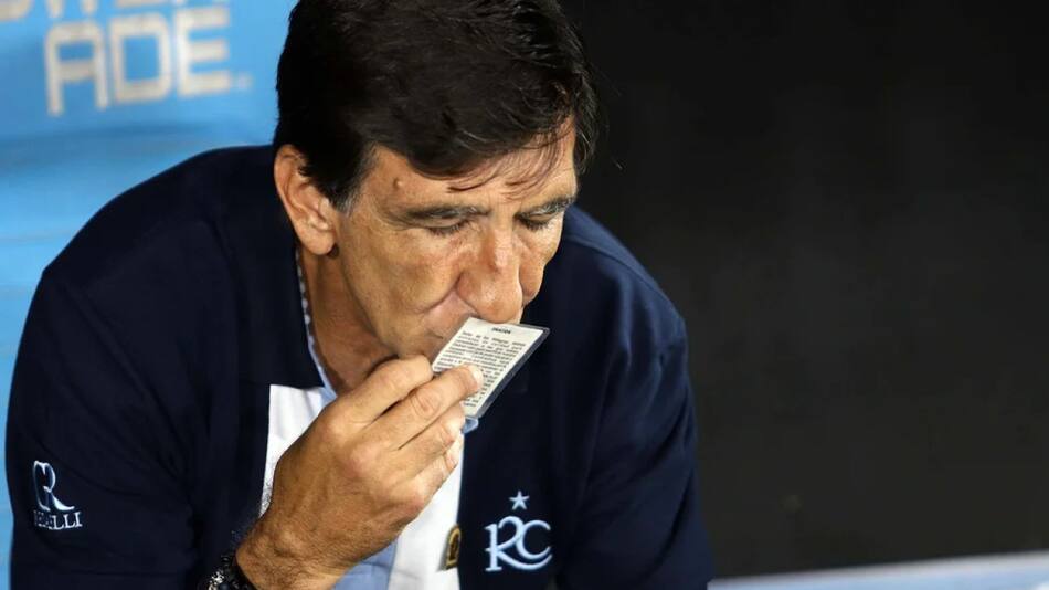 Gustavo Costas, entrenador de Racing. Foto: NA/Mariano Sánchez.