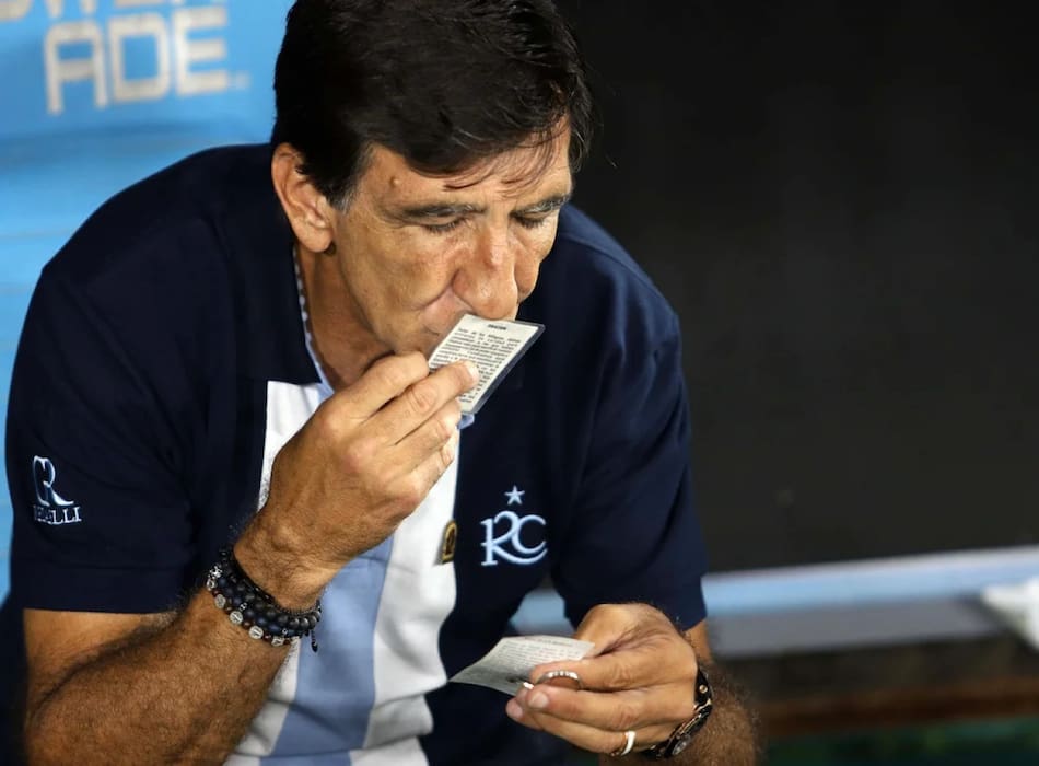 Gustavo Costas, entrenador de Racing. Foto: NA/Mariano Sánchez.