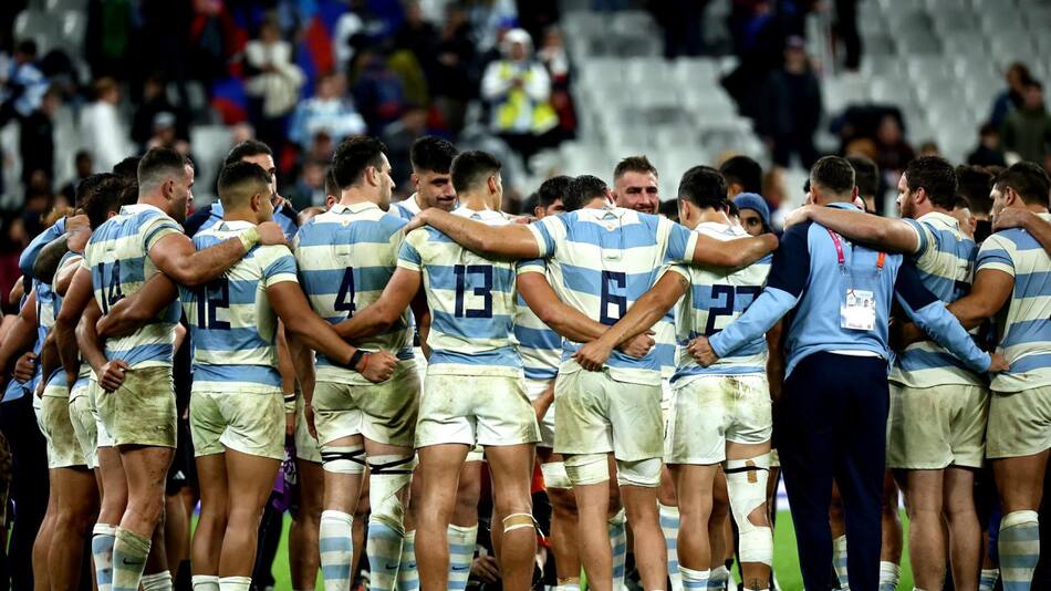 Los Pumas, Mundial de rugby. Foto: EFE
