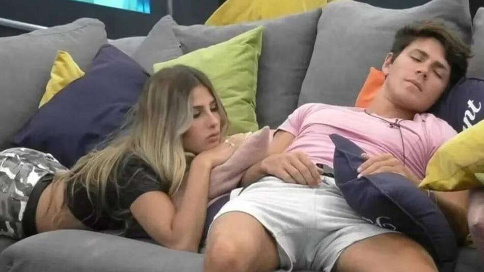 Julieta y Marcos de Gran Hermano. Foto: Telefe.