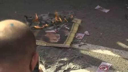 España, Monarquía, Rey Felipe VI, independentistas protestan en Cataluña, REUTERS