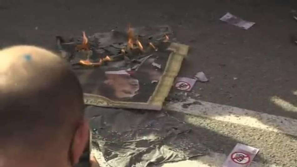 España, Monarquía, Rey Felipe VI, independentistas protestan en Cataluña, REUTERS