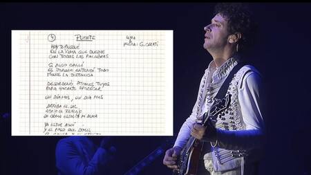 Gustavo Cerati cumpliría 61 años y su familia lo celebró con una joyita, reveló inédito manuscrito