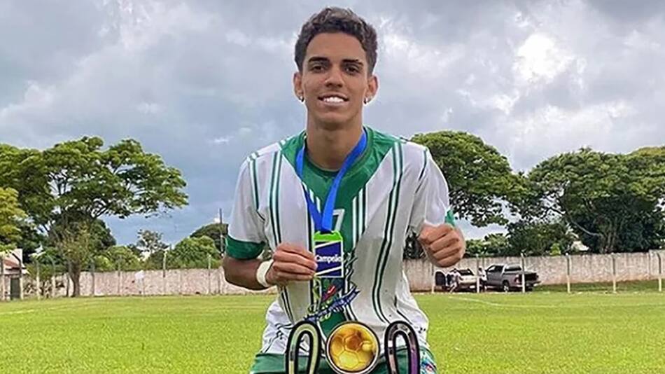 Vinicius Skulny, promesa del fútbol de Brasil. Foto: Twitter