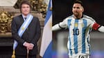 Tras el encuentro de Trump con Messi, Javier Milei reposteó un video defendiendo al capitán argentino en 2018