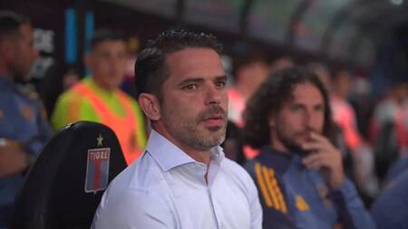 Fernando Gago, entrenador de Boca Juniors. Foto: captura