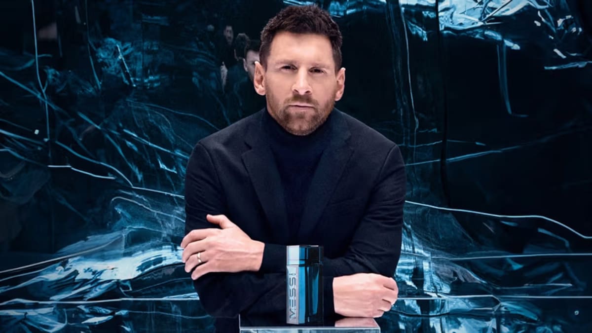 Messi sacó un nuevo perfume