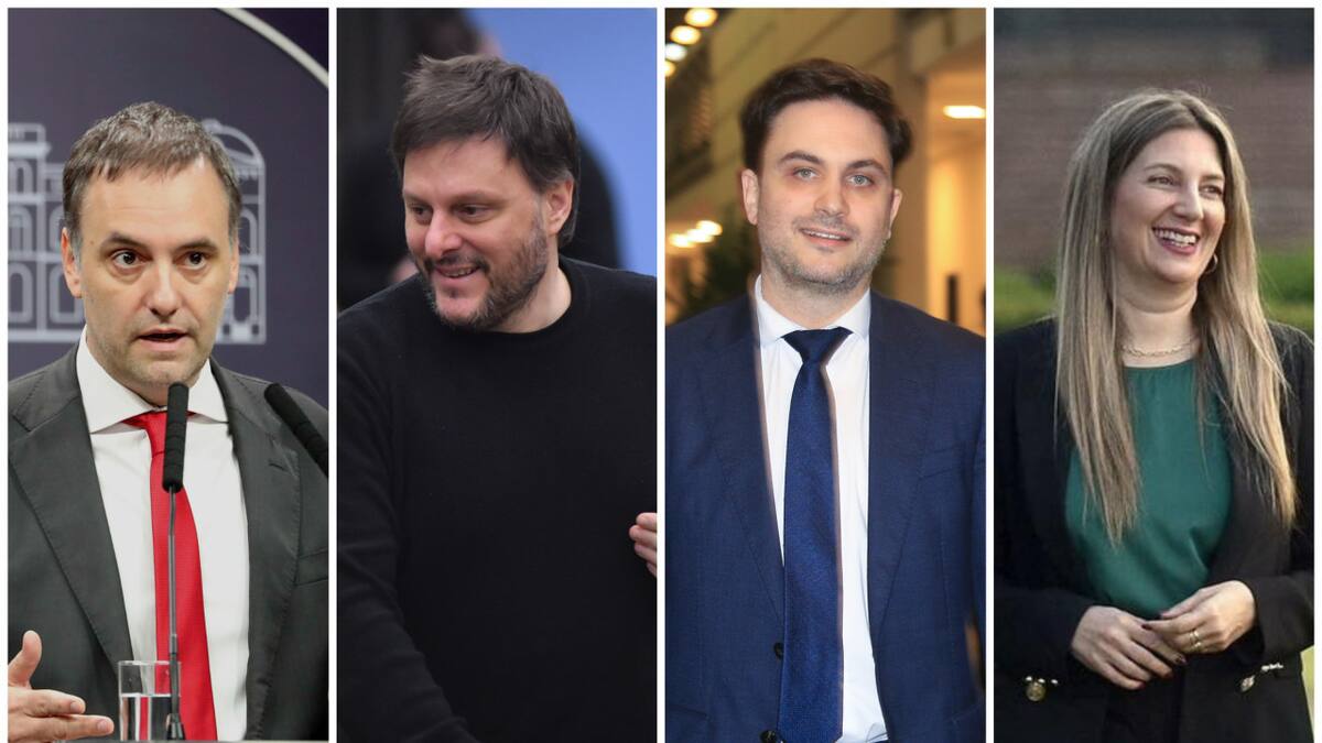 Manuel Adorni, Leandro Santoro, Ramiro Marra y Silvia Lospennato.