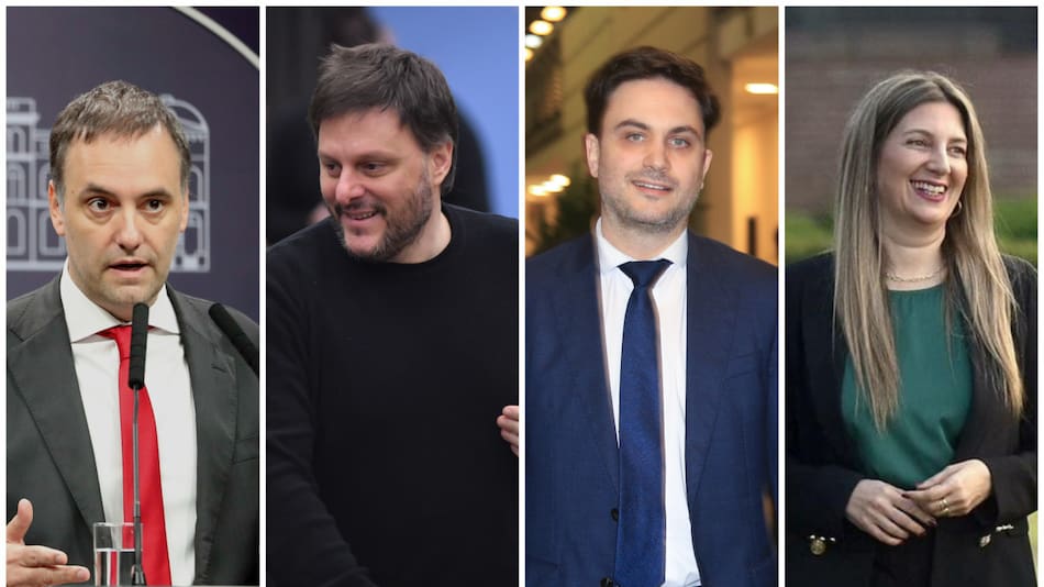Manuel Adorni, Leandro Santoro, Ramiro Marra y Silvia Lospennato.