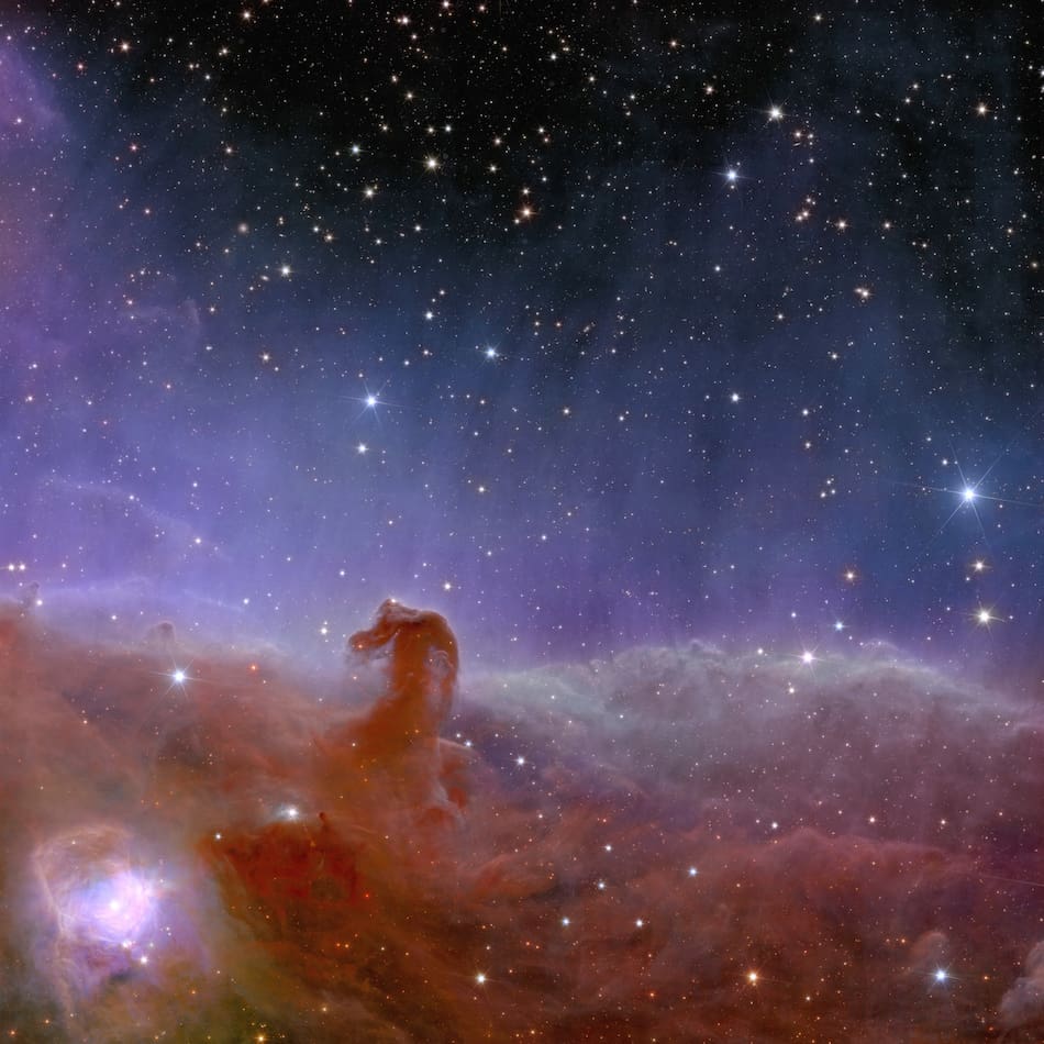 El telescopio europeo Euclid reveló las primeras imágenes del mapa 3D más grande del Universo. Foto: Reuters