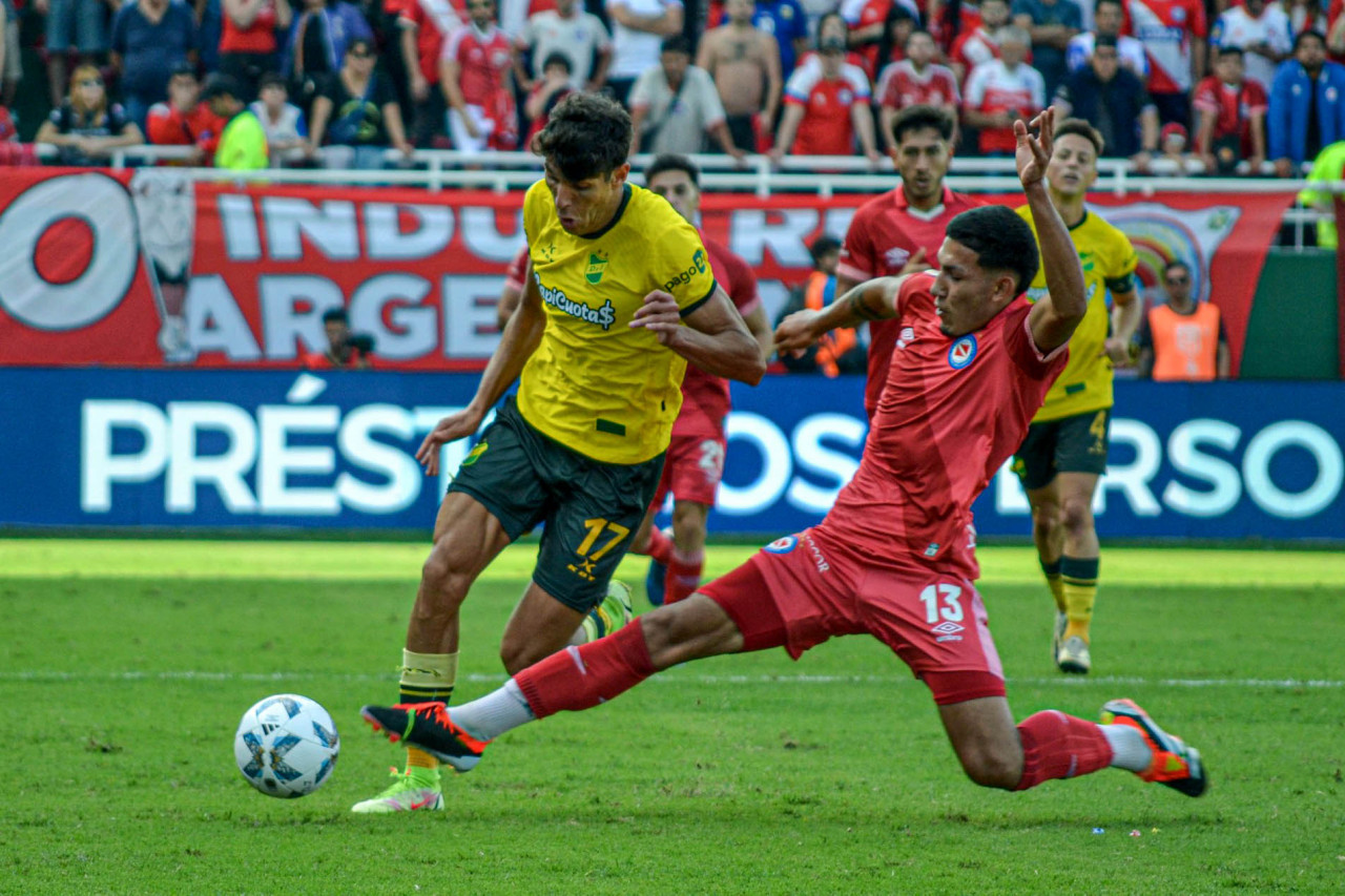 Argentinos Juniors vs Defensa y Justicia. Foto: NA