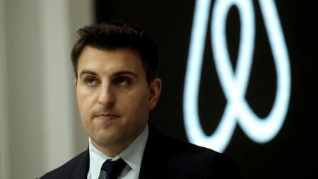 Brian Chesky, CEO de Airbnb. Foto: REUTERS.