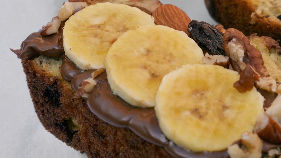 La combinación de la banana y el chocolate hacen de una receta simple y fácil